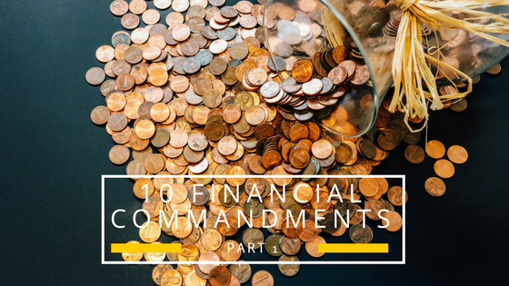 10 Financial Commandments part 1